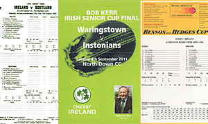 International and domestic scorecards poster