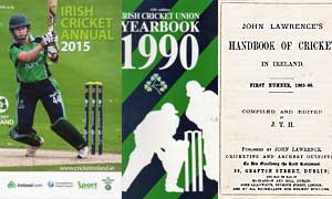 Yearbooks on Irish Cricket poster